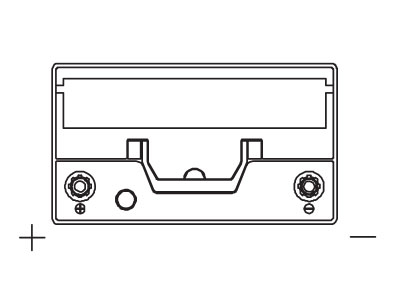 Batterie 12v 95ah 760a en +gauche black titanium d31x95