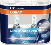 Autožiarovka 12V H7 55W PX26d +90% Night Breaker OSRAM, pár