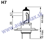 Autožiarovka 12V H7 55W PX26d OSRAM