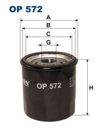 FILTRON filter olejový OP 572