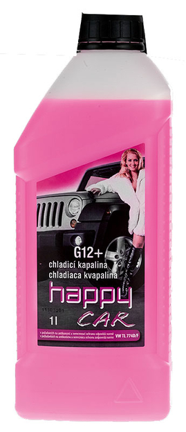 Kvapalina do chladiča G12+ HAPPY CAR 1L 