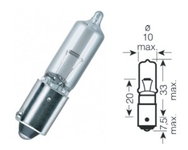 Autožiarovka 12V H21W 21W BAY9s NARVA