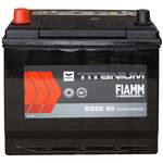FIAMM autobatéria 12V/60Ah  540A BLACK TITANIUM, D23 60, ľavá