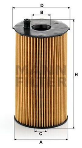 MANN olejový filter HU 934/1X Discovery III, IV