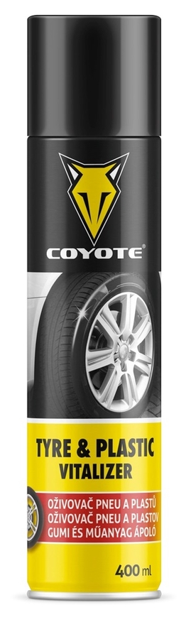 COYOTE oživovač pneu a plastov 400ml