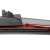 Stierače HEYNER HYBRID sada H700+500mm, uchytenie vrchné alebo bočné Slim Top 16 mm.