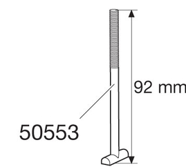 THULE 50553 skrutka dlhá 92mm nosiča bicykla 591 Proride