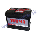 AKUMA autobatéria 12V/65Ah+ 570A Komfort plus, L2 65