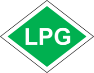 Nálepka LPG vnútorná
