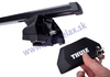 Thule strešný nosič  TH6125+7106+7123, Squarebar Evo