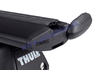 Thule strešný nosič TH7104+7113B, Wingbar Black Evo