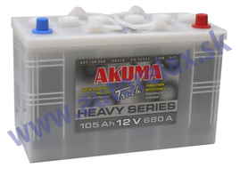 AKUMA autobatéria 12V/110Ah  850A, TRUCK-TOR CB 110  