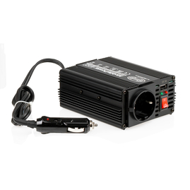 Heyner menič napätia 12V - 230V, 150W + USB