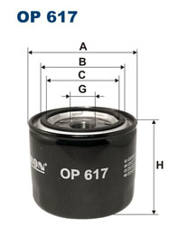 FILTRON filter olejový OP 617