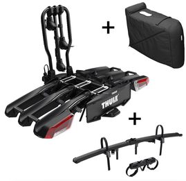 THULE EasyFold 3 pre 3 bicykle + prídavný adaptér bicykla + obal