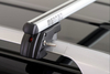 Strešný nosič CITROEN C4 Grand Picasso, 5-dv MPV, 2006-2013, zvýšené lyžiny, Menabo Sherman silver