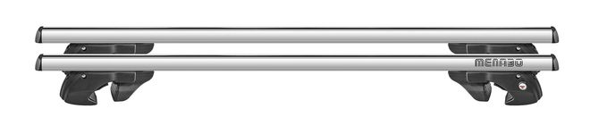 Strešný nosič CITROEN C4 Picasso, 5-dv MPV, 2007-2013, zvýšené lyžiny, Menabo Sherman silver
