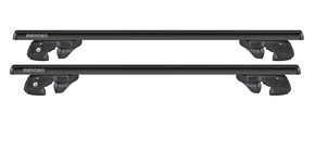 Strešný nosič MERCEDES C-Class (W204), 5-dv Kombi 2007-2014, zvýšené lyžiny, Menabo Sherman black