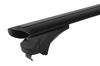 Strešný nosič BMW 3-serie, 5-dv Touring (F31), Kombi 2012-2014, zapustené lyžiny, Menabo Sonic black
