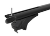 Strešný nosič BMW 3-serie, 5-dv Touring (F31), Kombi 2012-2014, zapustené lyžiny, Menabo Sonic black