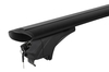Strešný nosič BMW 3-serie, 5-dv Touring (F31), Kombi 2012-2014, zapustené lyžiny, Menabo Sonic black