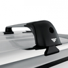 Strešný nosič PEUGEOT 4007, 5-dv SUV, 2007-2012, zvýšené lyžiny, Farad Compact silver