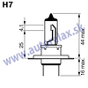 Autožiarovka 12V H7 55W PX26d +60% Silver Star OSRAM, pár