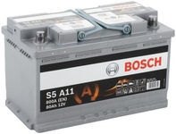 BOSCH Autobatéria 12V/80Ah 800A S5A 0092S5A110 AGM Pravá