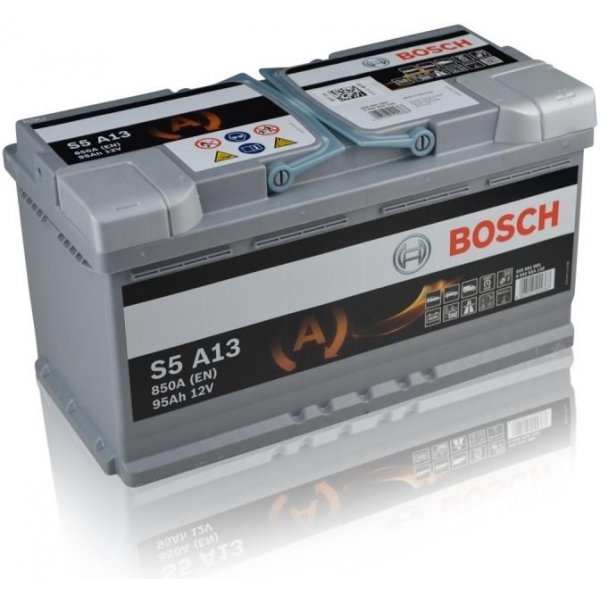 Batterie AGM 95AH BOSCH 0092S5A130 : Centre de lavage CAR WASH et votre  detailing store