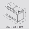 BOSCH Autobatéria 12V/95Ah 850A S5A 0092S5A130 AGM Pravá