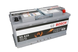 BOSCH Autobatéria 12V/105Ah 950A S5A 0092S5A150 AGM Pravá