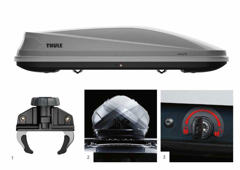 Roof box Thule Touring L titan aeroskin