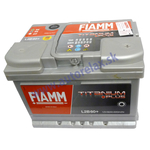 FIAMM autobatéria 12V/60Ah 600A TITANIUM PRO, L2B 60P