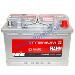FIAMM autobatéria 12V/80Ah  730A TITANIUM PRO, L3 80P