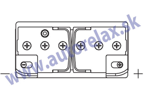 BATTERIE AUTO/FURGONE FIAT DUCATO 2300cc FIAMM L5 100P - 100AH 870