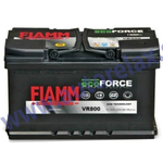 FIAMM autobatéria 12V/80Ah  800A ECOFORCE AGM, VR800
