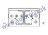 Autobateria VARTA Silver Dynamic 12V 85Ah 800A F19, 585 400 080