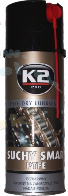 K2 suchá vazelína PTFE mazivo spray 400 ml