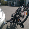 Nosič bicyklov na ťažné zariadenie MENABO ALPHARD PLUS + adaptér pre 4 bike