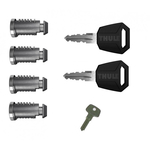 THULE One Key System 4 - pack, zámok sada 4ks