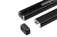 THULE priečky Squarebar Evo 108cm, čierne, sada 2ks